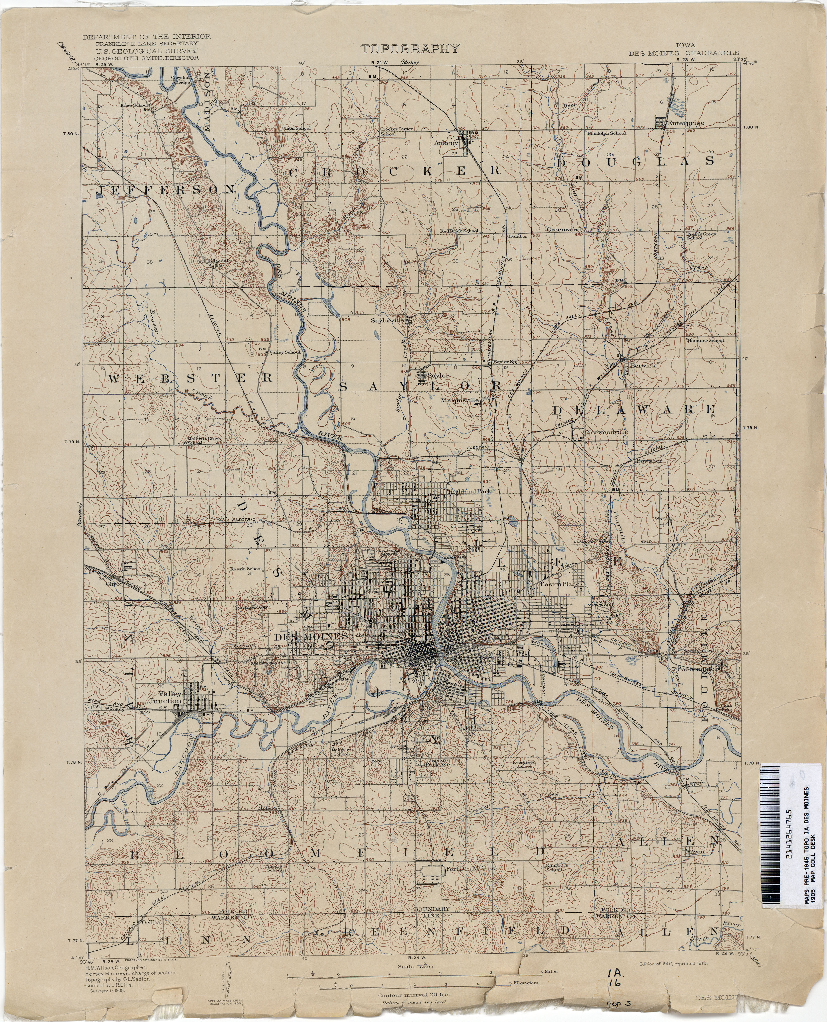 Old Iowa Plat Maps Iowa Historical Topographic Maps - Perry-Castañeda Map Collection - Ut  Library Online