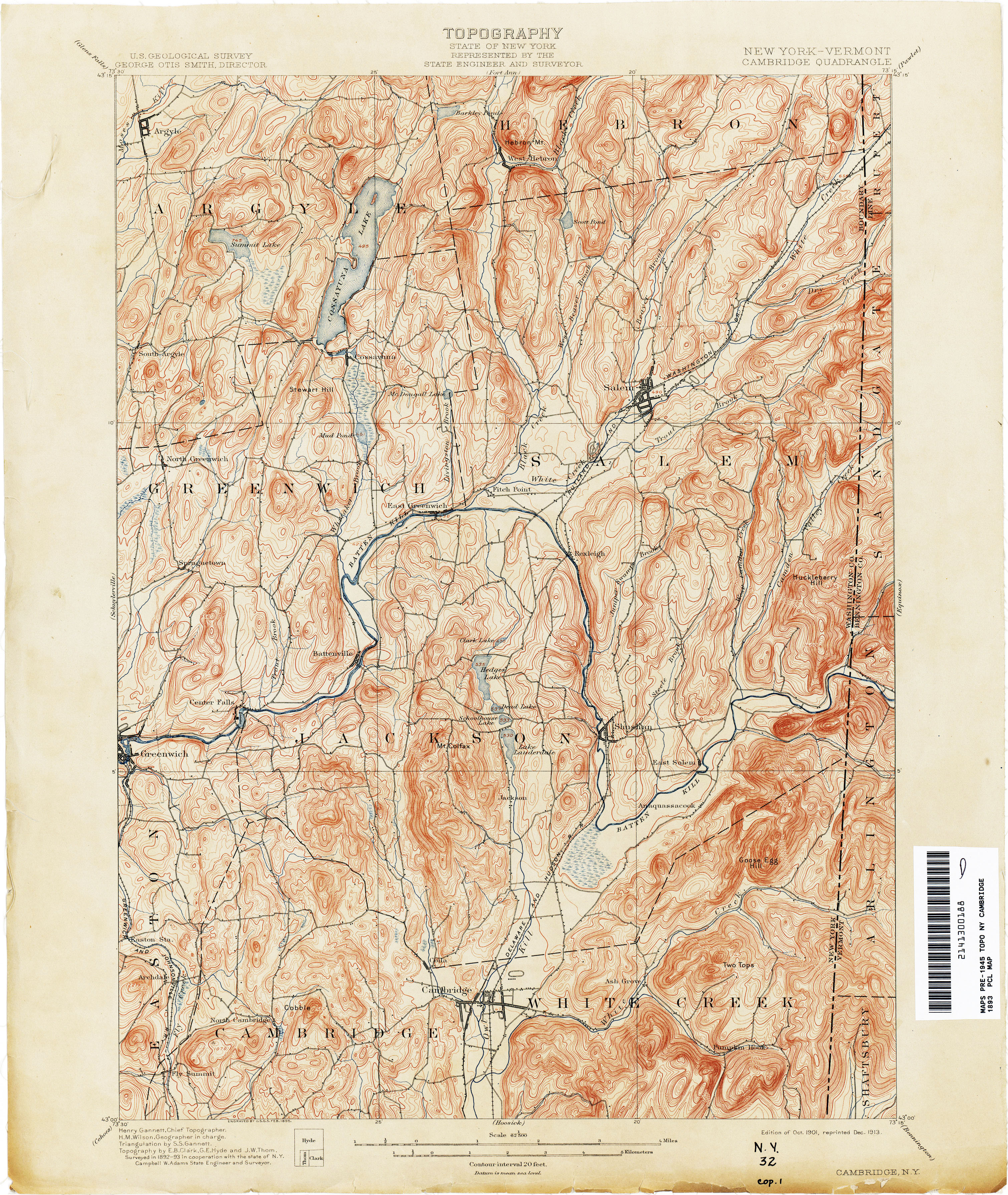 Topographic New York Details about   1957 Map of JAMAICA Quadrangle 