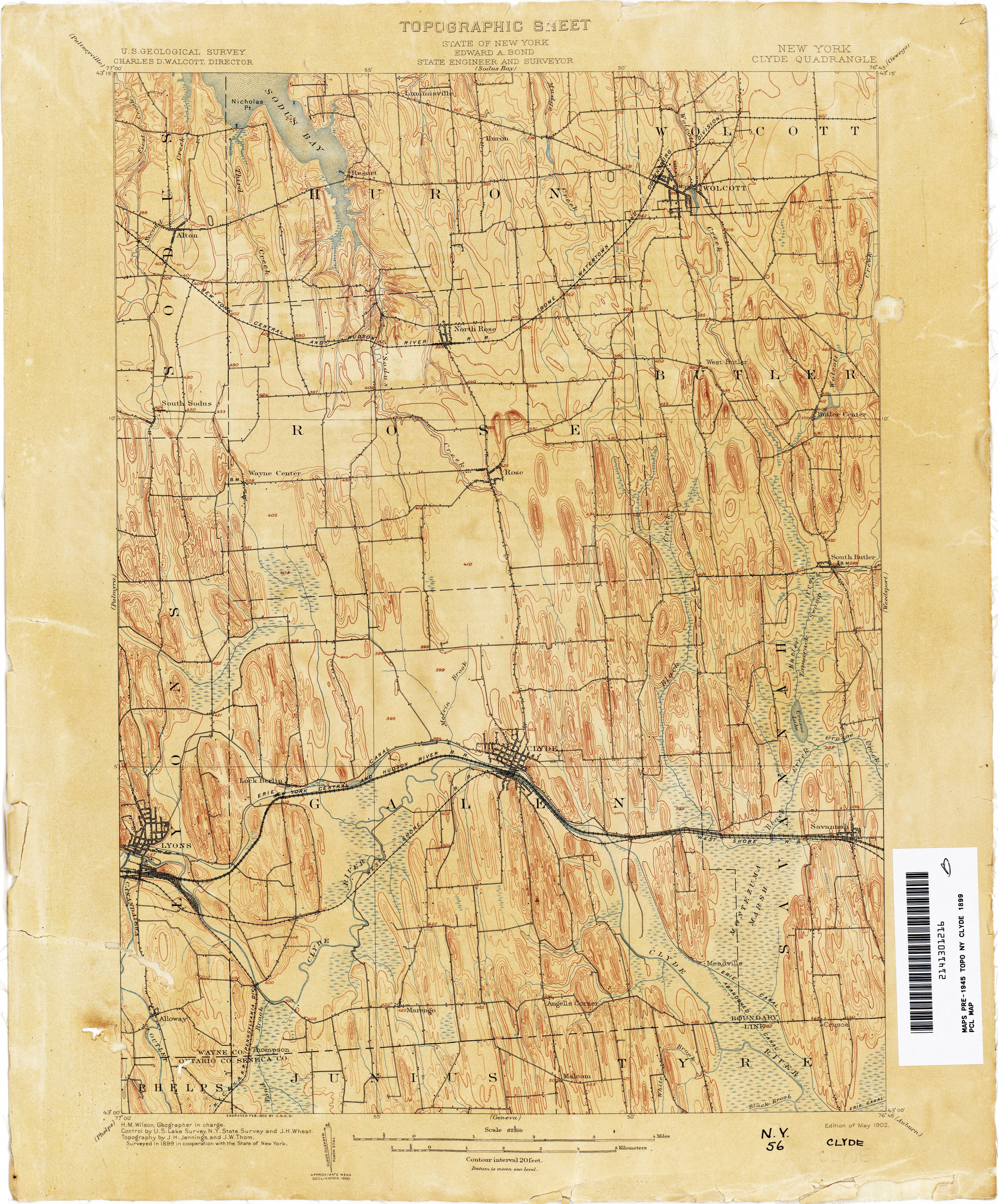 New York Topographic Maps - Perry-Castañeda Map Collection - UT