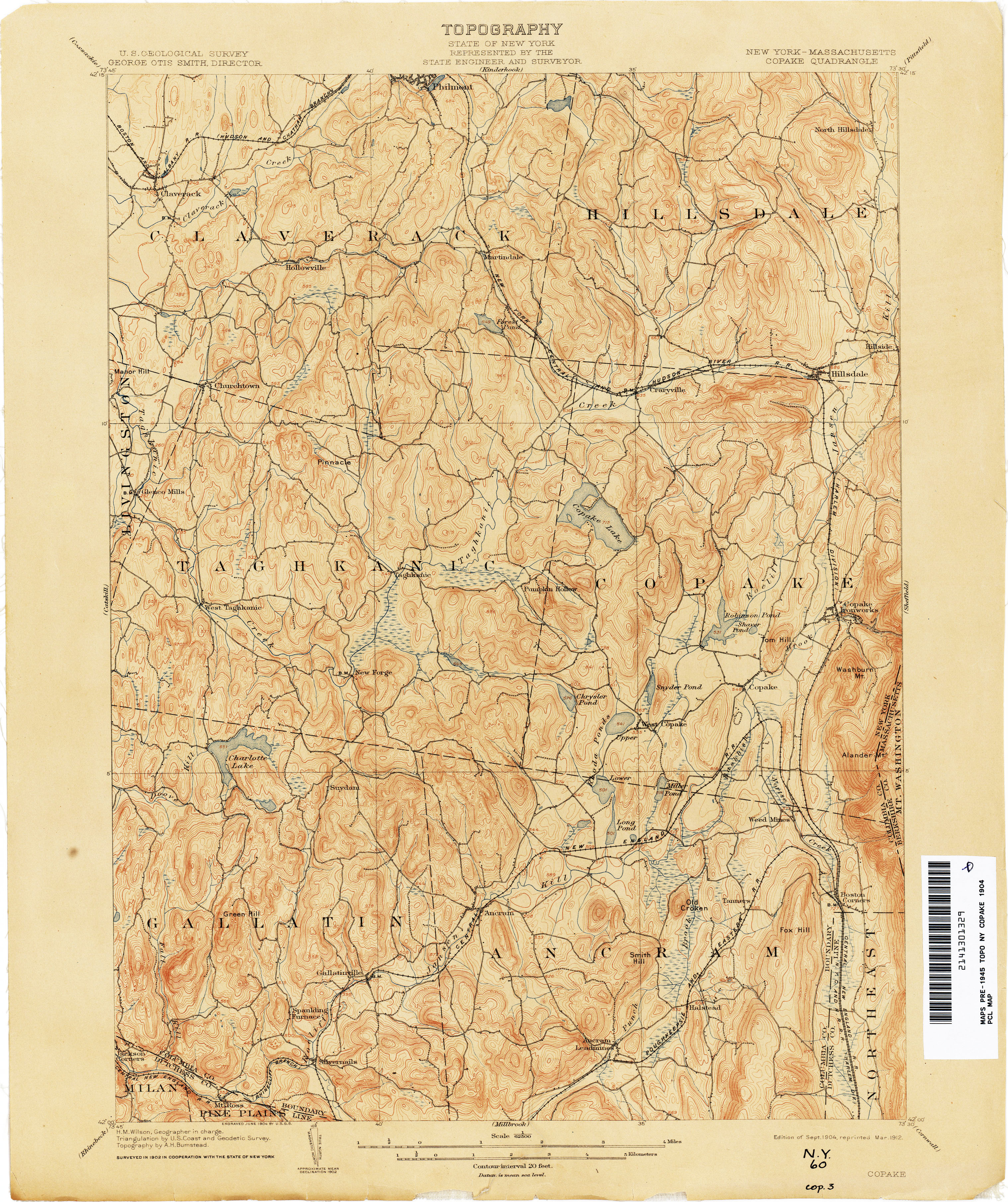 Carlisle Antique Billerica Massachusetts 1965 US Geological Survey Topographic Map \u2013 Middlesex County MA Chelmsford Tewksbury Concord