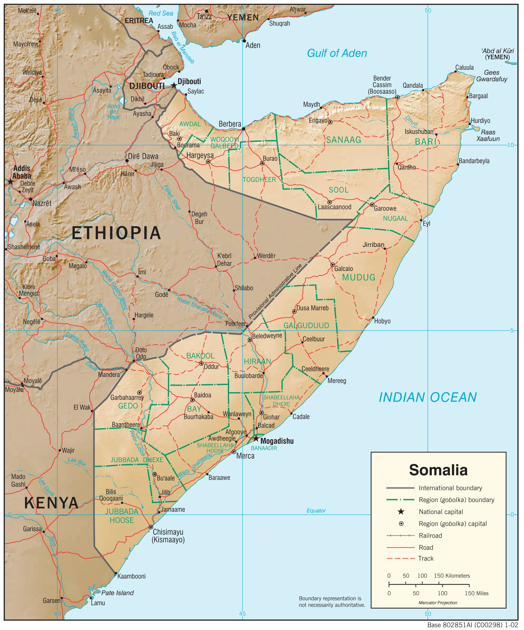 Somalia Maps Perry Casta eda Map Collection UT Library Online Somalia Maps Perry Casta eda Map Collection UT Library Online
