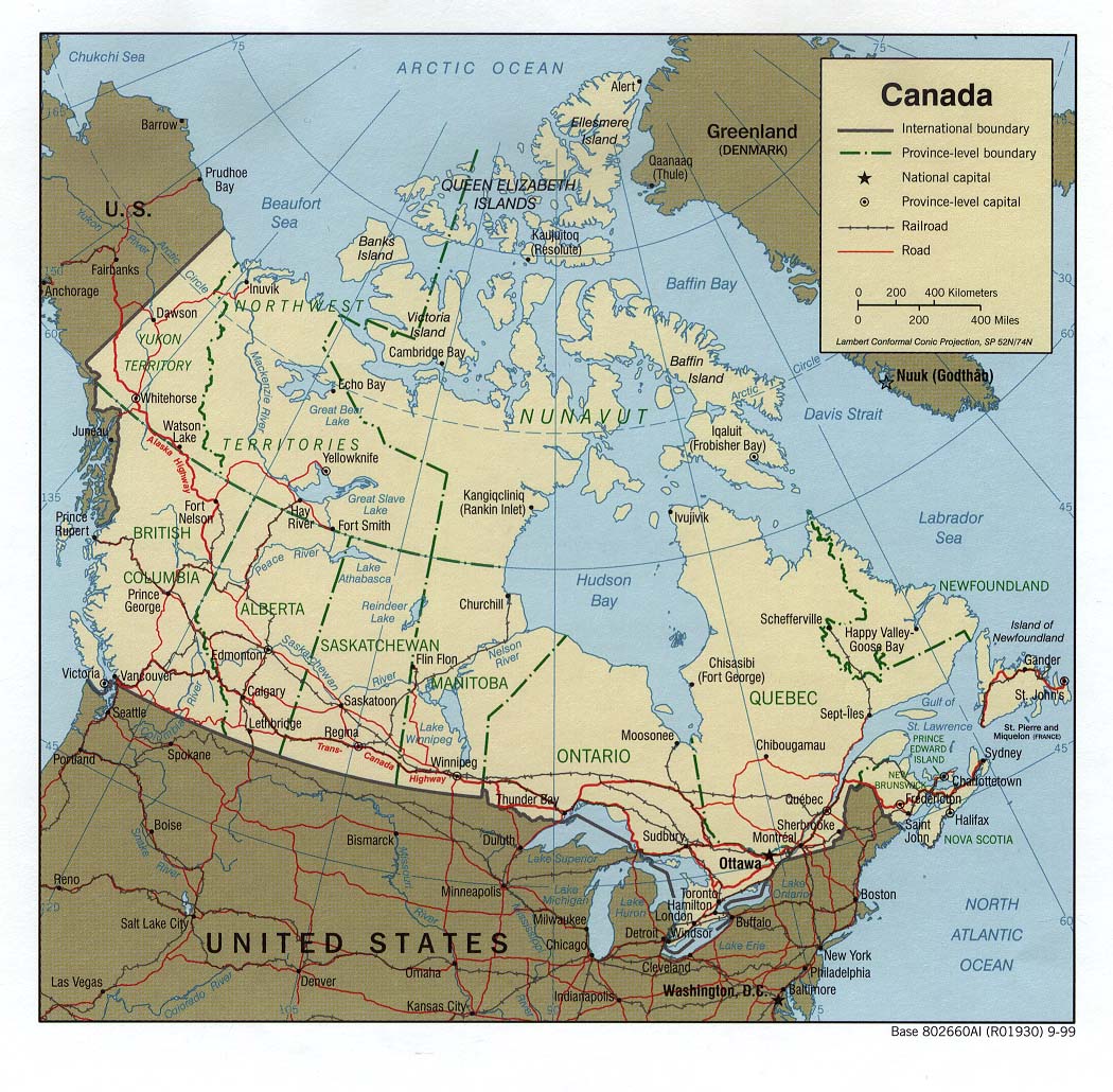 Canada Maps - Perry-Castañeda Map Collection - UT Library Online