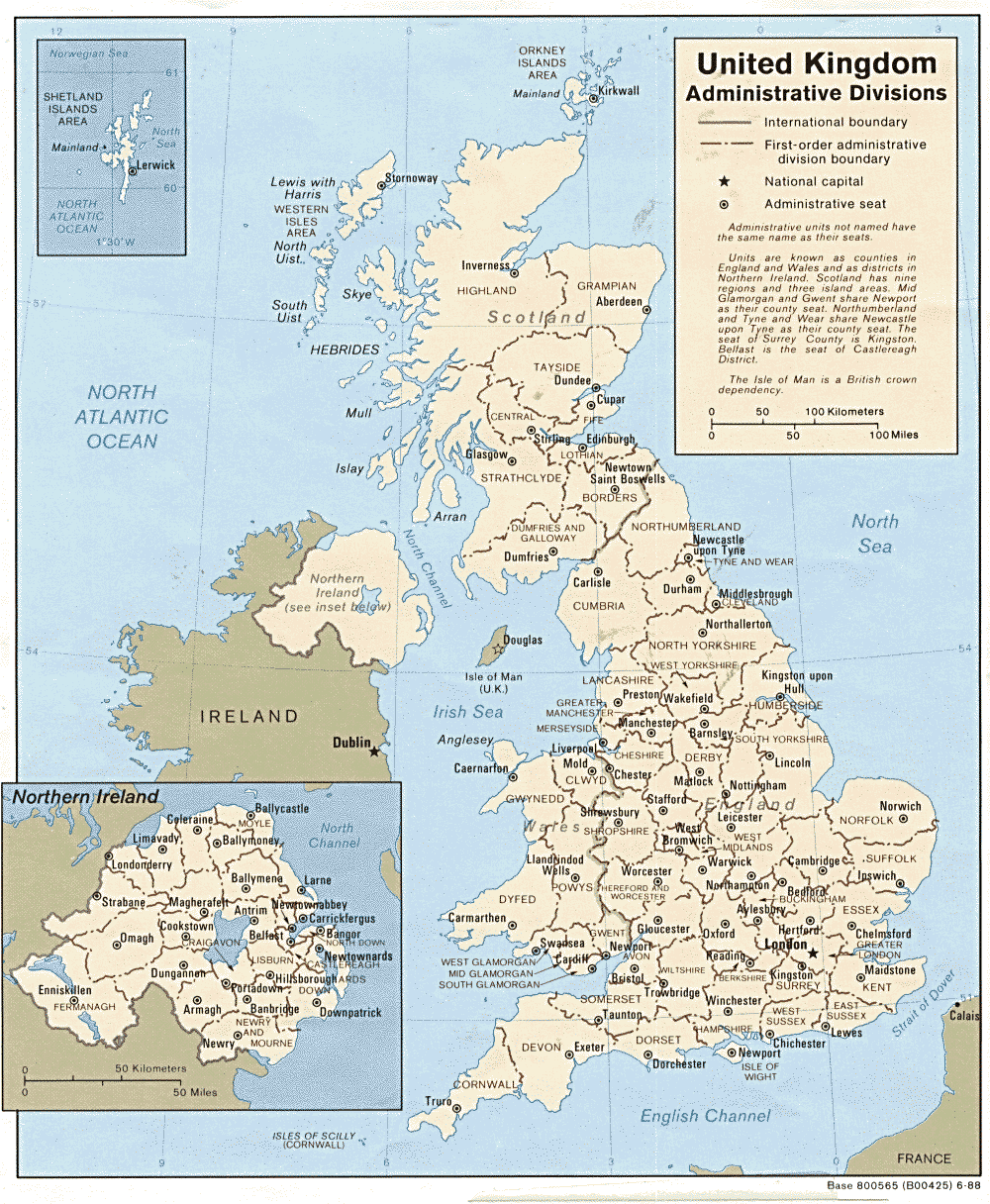 echtgenoot Positief Integraal United Kingdom Maps - Perry-Castañeda Map Collection - UT Library Online