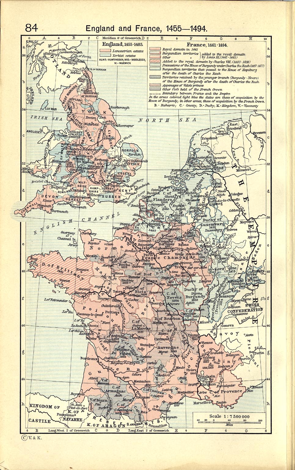 1921 Blois France Antique Map